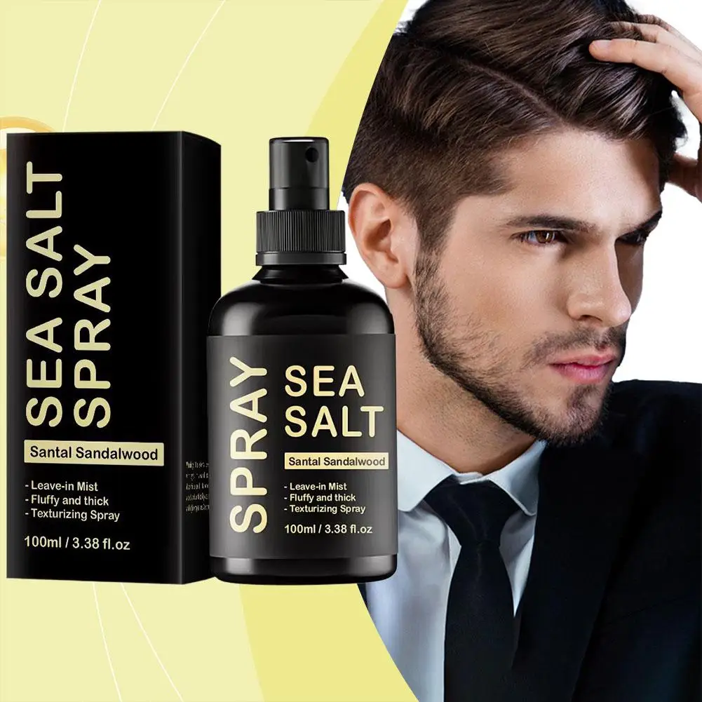 Sea Salt Hair Styling Spray Improving Thickening Strong Greasy Oil Reducing Fluffy Hair Sticky Non Holding Volumizing Nouri E9I7