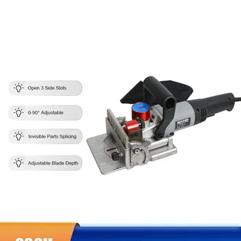 가정용 연결 캐비닛 스트레이트닝 펀칭 및 테닝 머신, 핸드헬드 라미노 홈 개선 슬로팅 머신, 220v