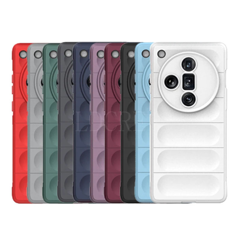 Per Oppo Find X7 Ultra Cover Find X7 Ultra Capas Lens Protettivo Antiurto Posteriore Morbido Tpu Per Fundas Oppo Find X7 X 7 Ultra