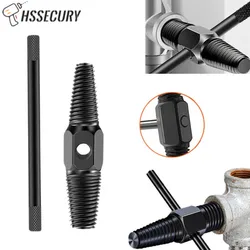 Robinet d'extraction de fil cassé 4 "6", robinet à Double tête, jeu de vis, fil cassé endommagé, boulon de tuyau d'eau, outil de retrait de vis cassées 