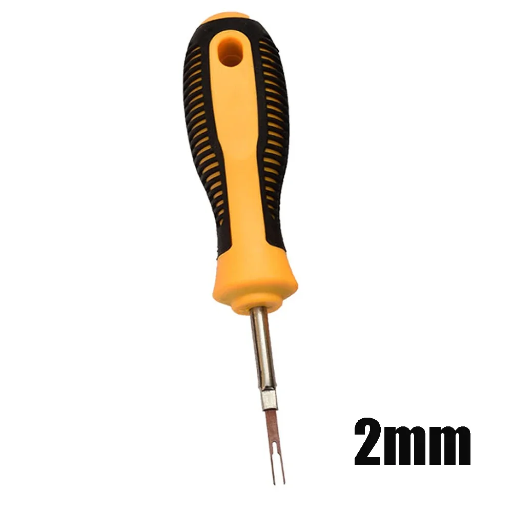 터미널 제거 제거 도구, 전기 와이어링 추출기 풀러, 키 핀 부품 교체, 스텐리스 스틸, 2mm, 3mm