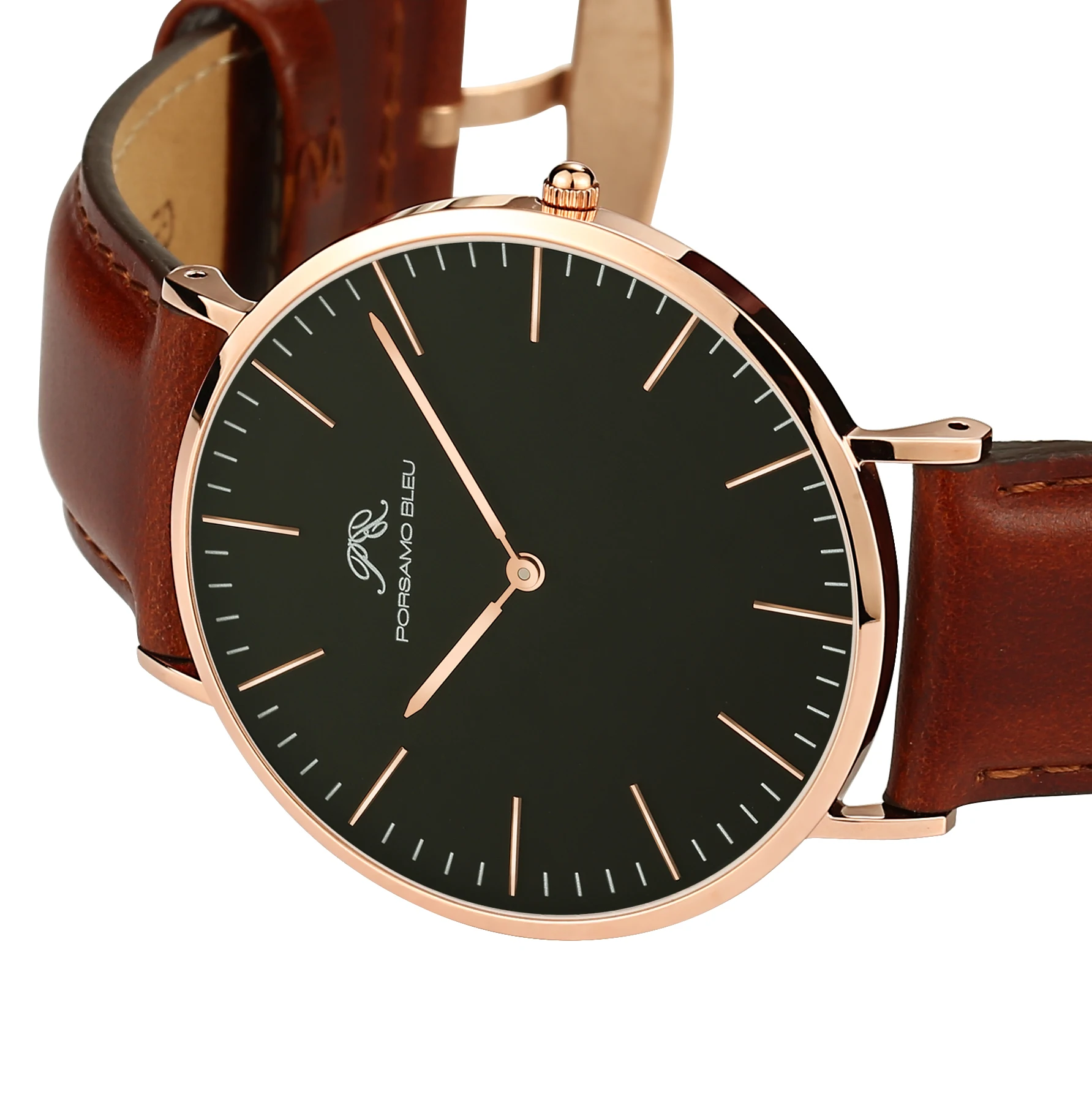 Men's Simple Fashion Watch Dial 40mm DW Same Model 316L Stainless Steel Japanese GL20 Movement