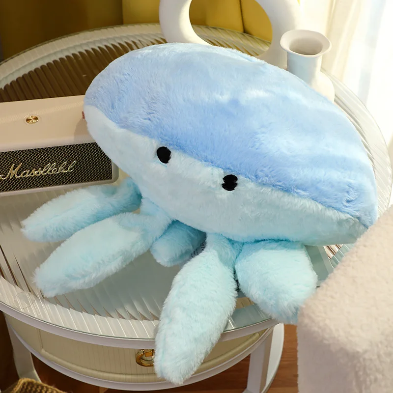 Peluche Medusa Súper Suave | Decoración Marina Y Compañero De Juego | Disponible En 20 Y 30 Cm Con Llavero
