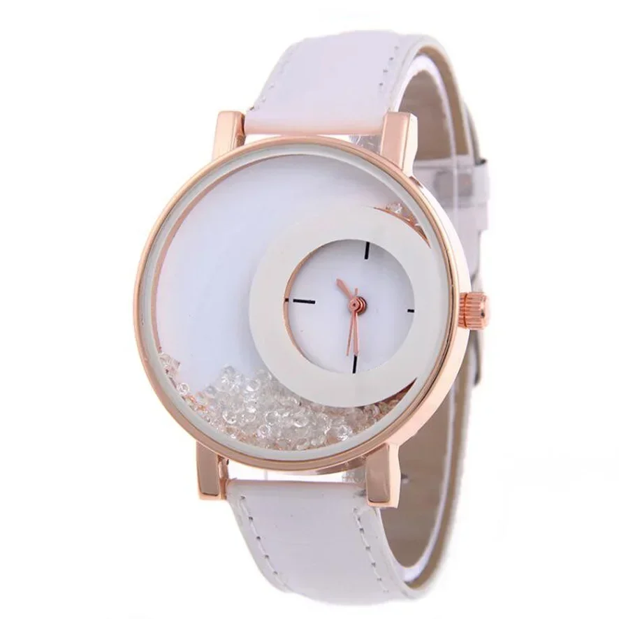 

Broken Diamond Women's Watches Large Dial Quartz Wristwatches Students Watches Casual Simple Women's Quartz Watches Ladies Watch