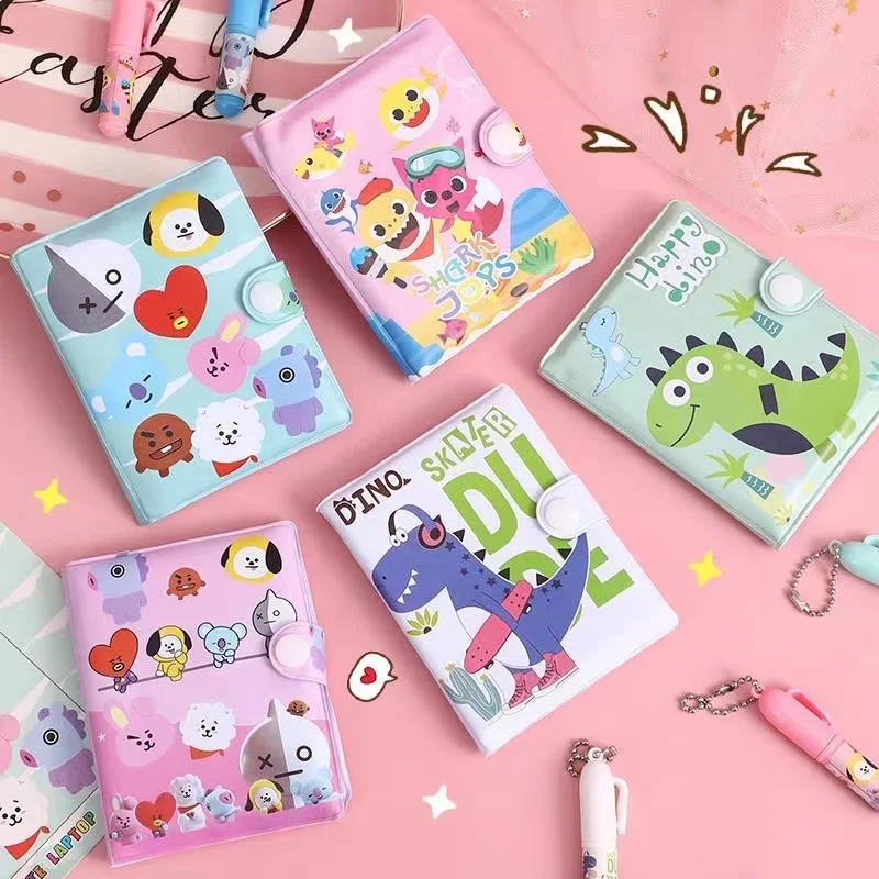 

Mini Notebook with Pen Unicorn Flamingo Pocket Notepad Fast Memo Journal Planners Cute Writing Diary Note Books School Supplies