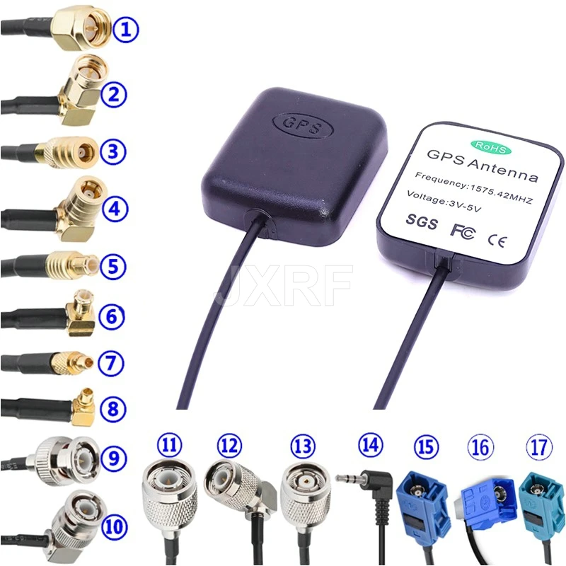 CarGPSAntennaGPSreceiverCarDVDGPSAntennawith35mmSMASMBMCX