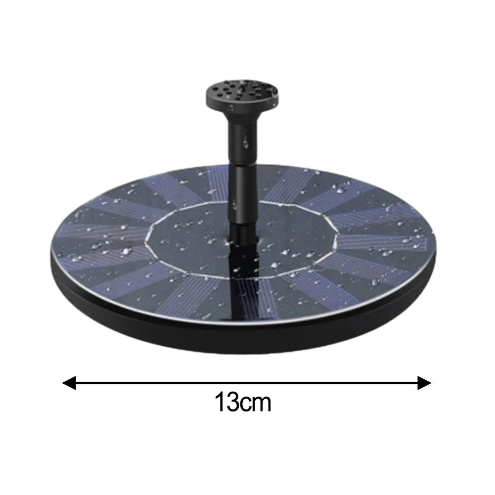 New Solar Floating Water Fountain Bird Bath Fountain Pump Pond Decor Solar Powered Fountain Water Pump For Garden And Patio 2023 images - 6