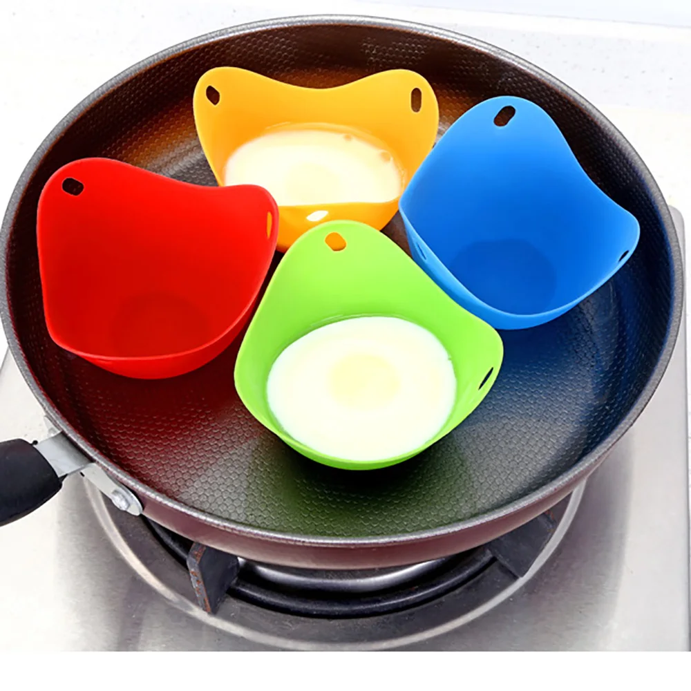 1Pc High Temperature Silicone Egg Pot Silicone Egg Pot Egg Steamer Silicone Egg Boiler Food Grade Egg Steamer Kitchen Creativity