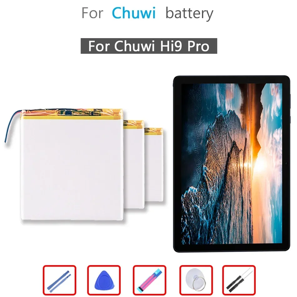 

5000mAh Battery For Chuwi Hi9 Pro Tablet 3-wire i-ion Bateria