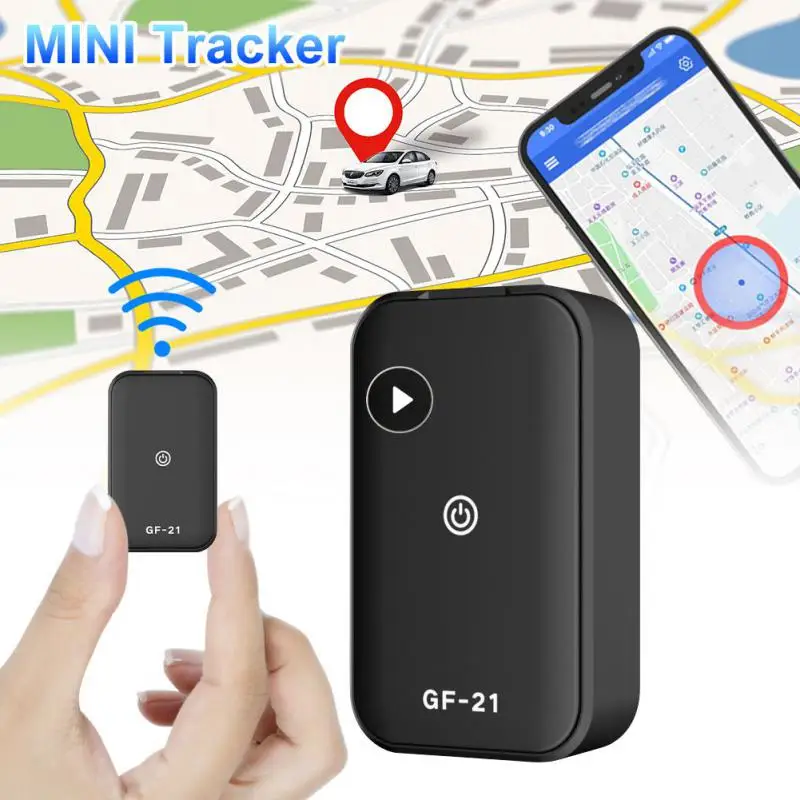 

Anti-lost Locator Real Time Tracking Voice Control Recording For Vehicle Pets Children Universal Gps Mini Gps Tracker Sos Call