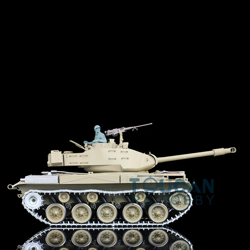 HENG LONG 1/16 Scale RTR 7.0 Upgraded Walker Bulldog RC Tank 3839 Metal Tracks Steel Gearbox Smoke Unit BB Shooting Toys TH17326 5