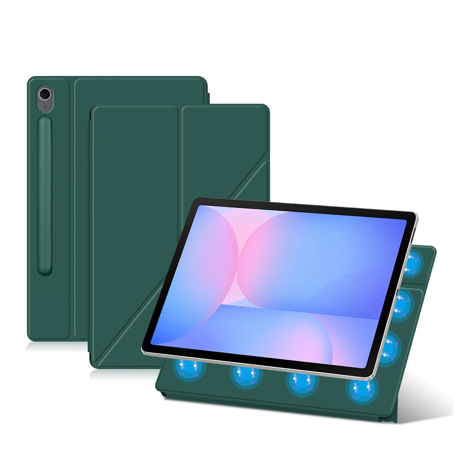 Premium Magnetic Smart Tablet Cover with Stand, 10.9-Inch Sleeve