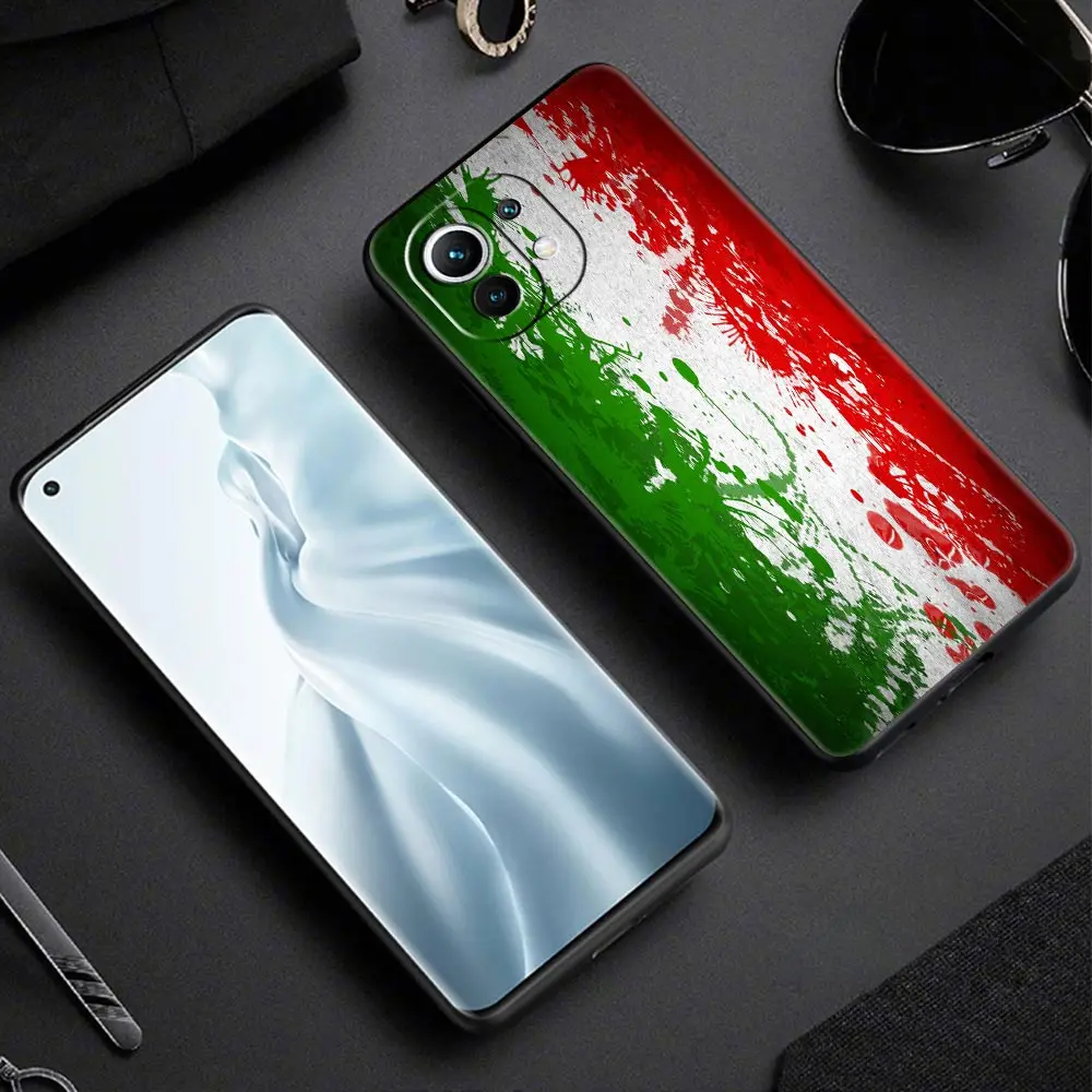 Italian Flag Design Phone Case Cover
