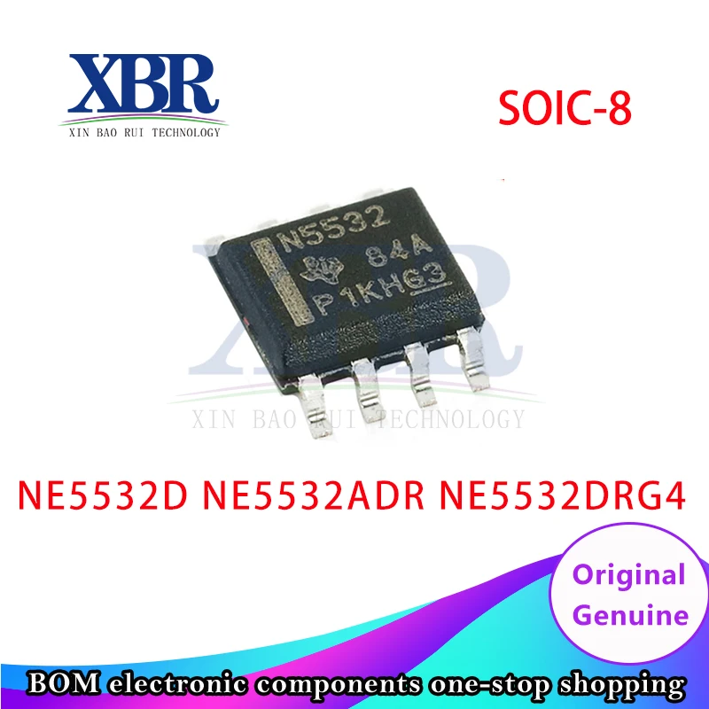 

20PCS NE5532D NE5532ADR NE5532DRG4 SOIC-8 operational amplifier, buffer