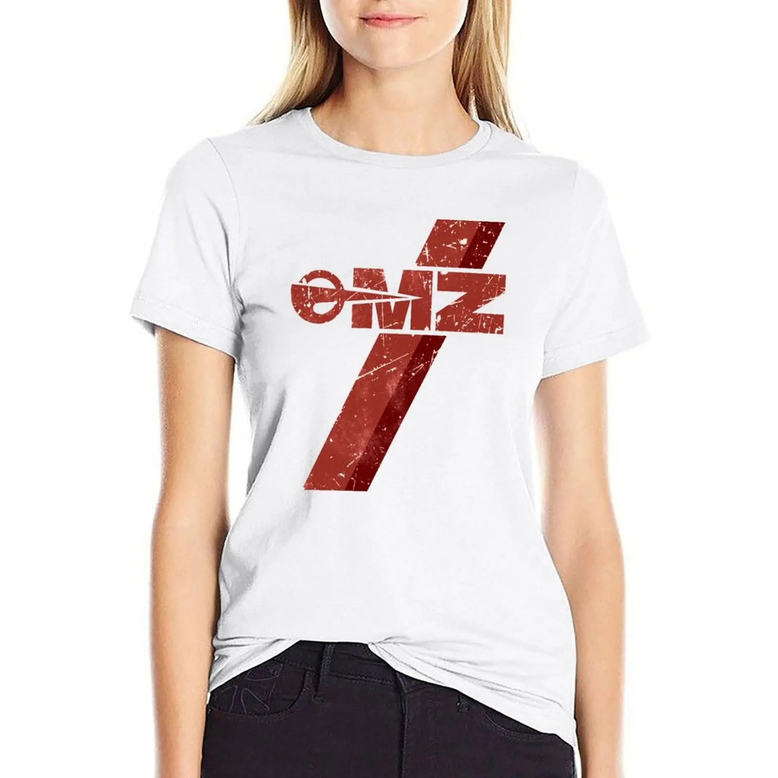 

OMZ MZ World Vintage Motorcycle T-Shirt Women t-shirts Women's tee shirt