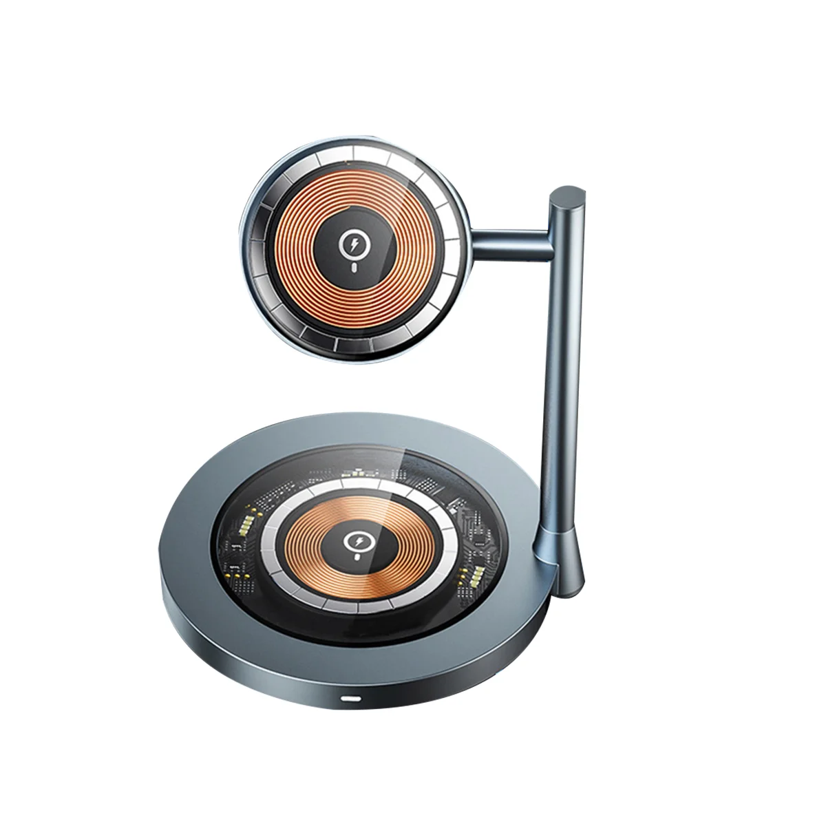 

Wireless Charger Stand,15W Q Wireless Magnetic Charger Dual Charging Phone Stand for iPhone 14/Pro/Plus/Pro Max,AirPods