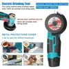 12V Brushless / Brushed Angle Grinder Lithium Battery 19500Rpm Cordless Mini Polishing Machine Diamond Cutting Grinder Tools 5