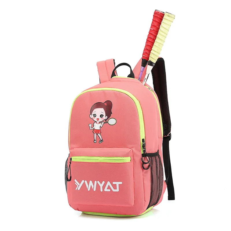 YWYAT  Badminton Backpack Kids Large Capacity Multifunctional Youth Sports  Badminton Bag School Children with Shoe Comparment