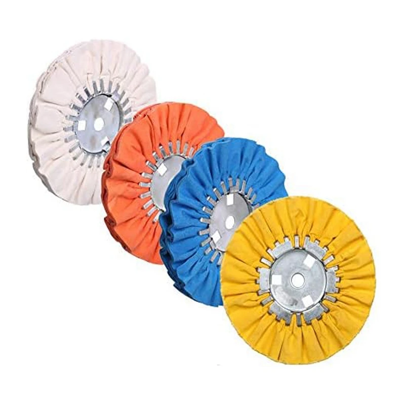 airway-polishing-wheel-kit-woodworking-machinery-cloth-wheels-for-angle-grinder-8inch-diameter-4pcs