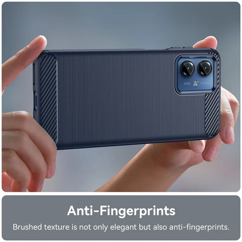 Fingerprint Sensor Flex Cable for Motorola Moto G14 Blue by