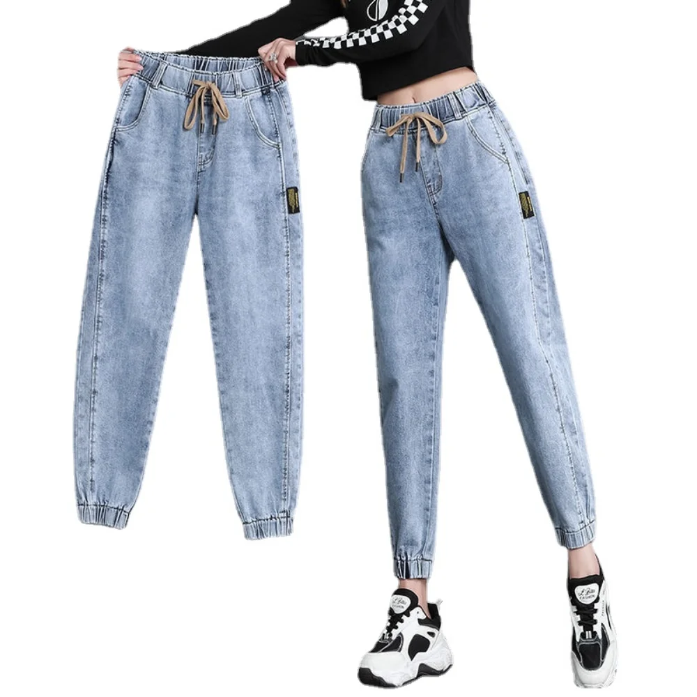 Harem Pants women Vintage High Waist Jeans Women Boyfriends Women Jeans ankle length Mom Jeans Denim Pants Vaqueros jeans Mujer