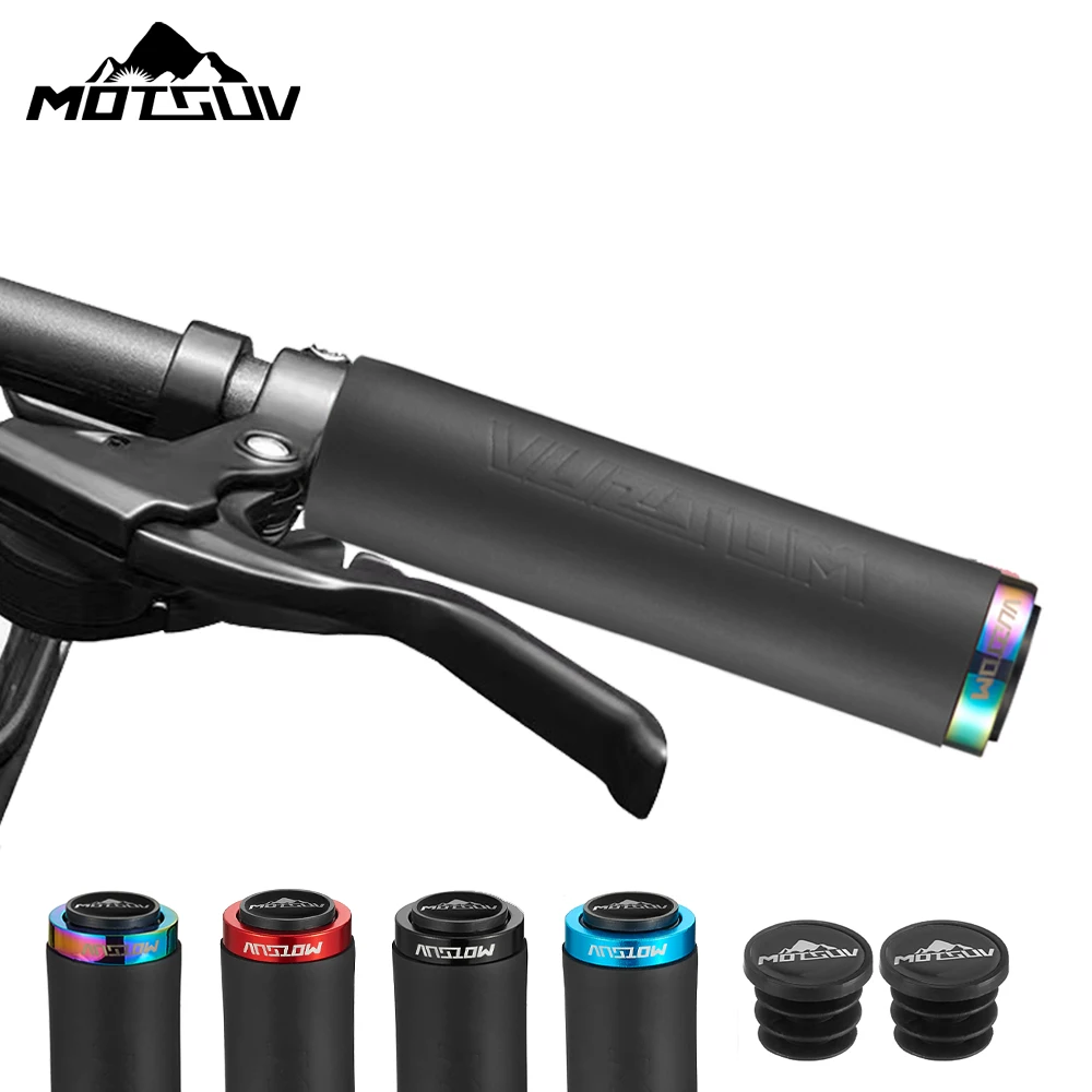 Bike Grips Bicycle mtb Grips Ultralight Handlebar Grips Bicycle Locking Silicone Hand Grip Bicycle Goods Bike Accessories