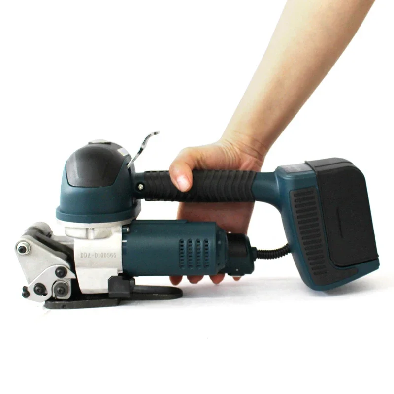 Electric strapping machine, manual portable packaging machine, with battery, friction hot melt PP, PET, multi scenario use