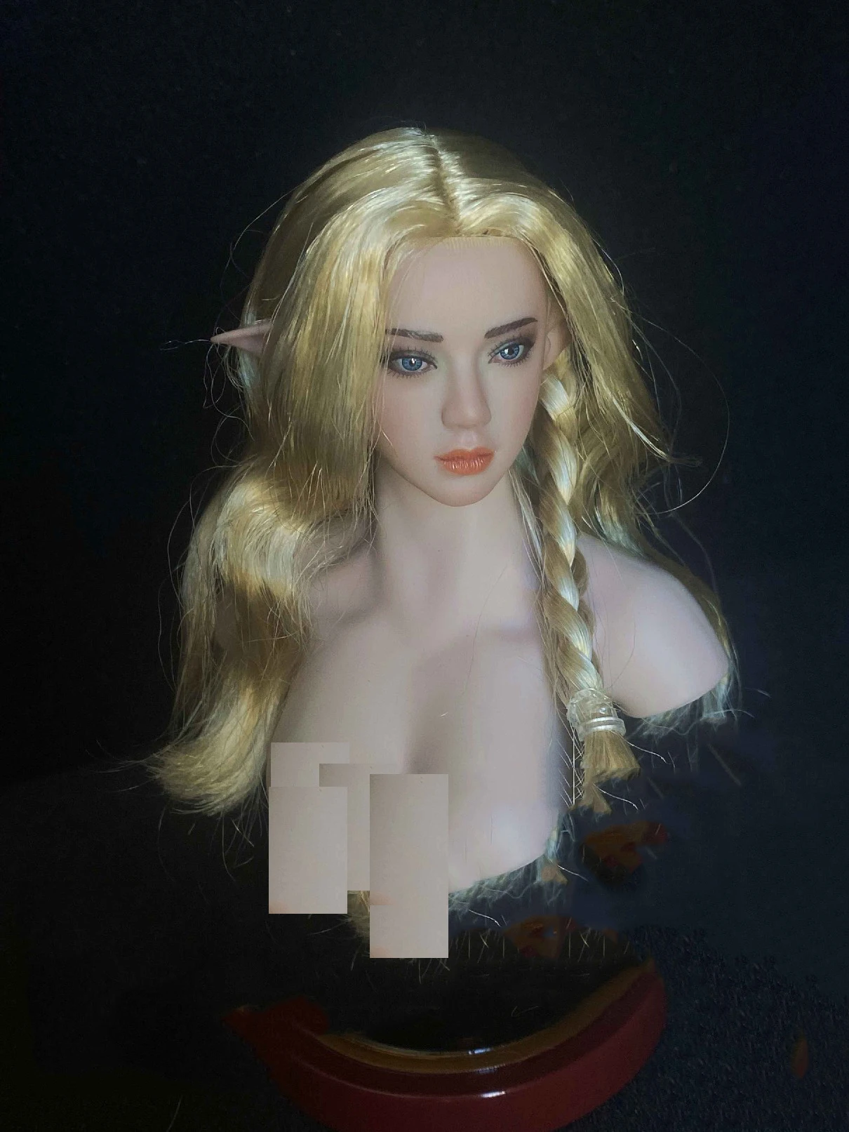 

Женская скульптура Elf Archer, белая модель солдатика, светлая женская скульптура для 12-дюймовой куклы Acton