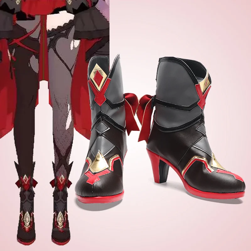 

Игра Honkai Impact 3rd Theresa косплей обувь сапоги костюм Апокалипсис лунный Vow туфли Необычные искусственные униформы комплект реквизит для женщин и мужчин