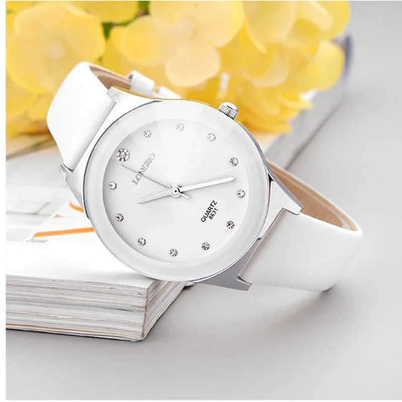 

Hight Grade White Ceramic Water Resistant Business Fashion Dress Women Man WristWatches Lady Couple Gift Rhinestone Casual watch