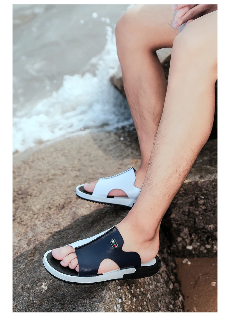 2024 Summer Men Shoes Sandals Original Comfortable Slip-on Casual Sandal Fashion Shoes Men Slippers Zapatillas Hombre Size 38-47 S499c9f44c0284184977cb8f0245c4d02z