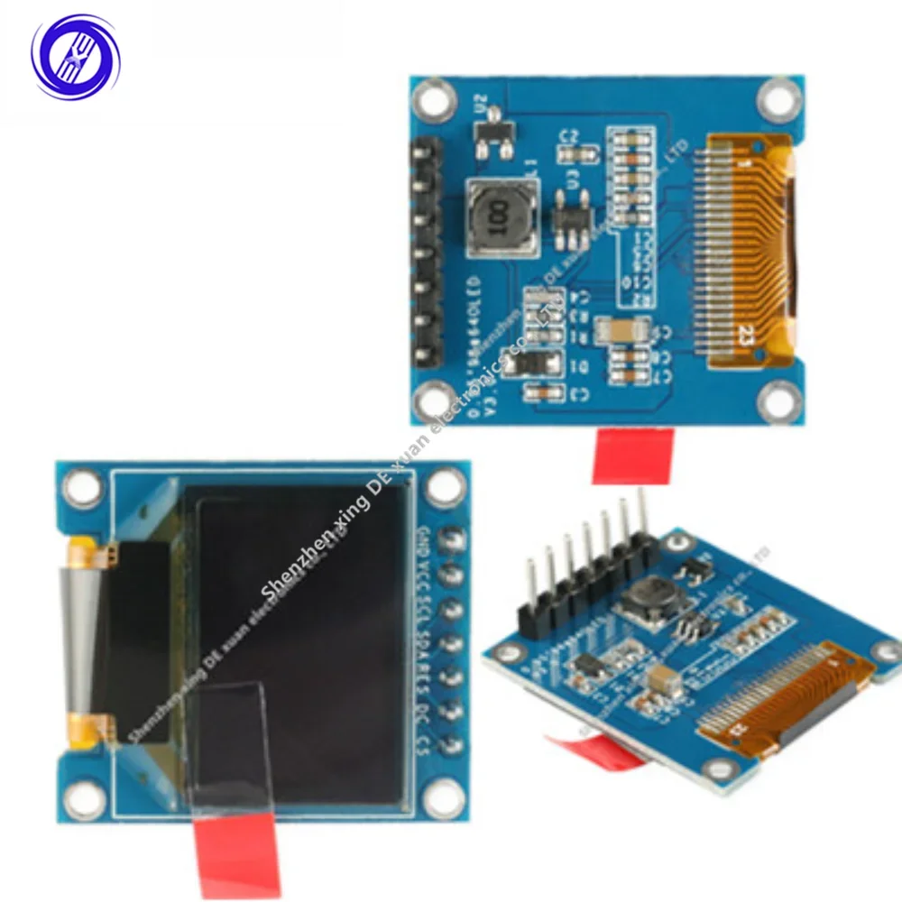 

Free Shipping 0.95 inch OLED Display Module HD LCD Screen 96x64 SSD1331 Controller 7pin Resolution Full Color For Arduino DIY