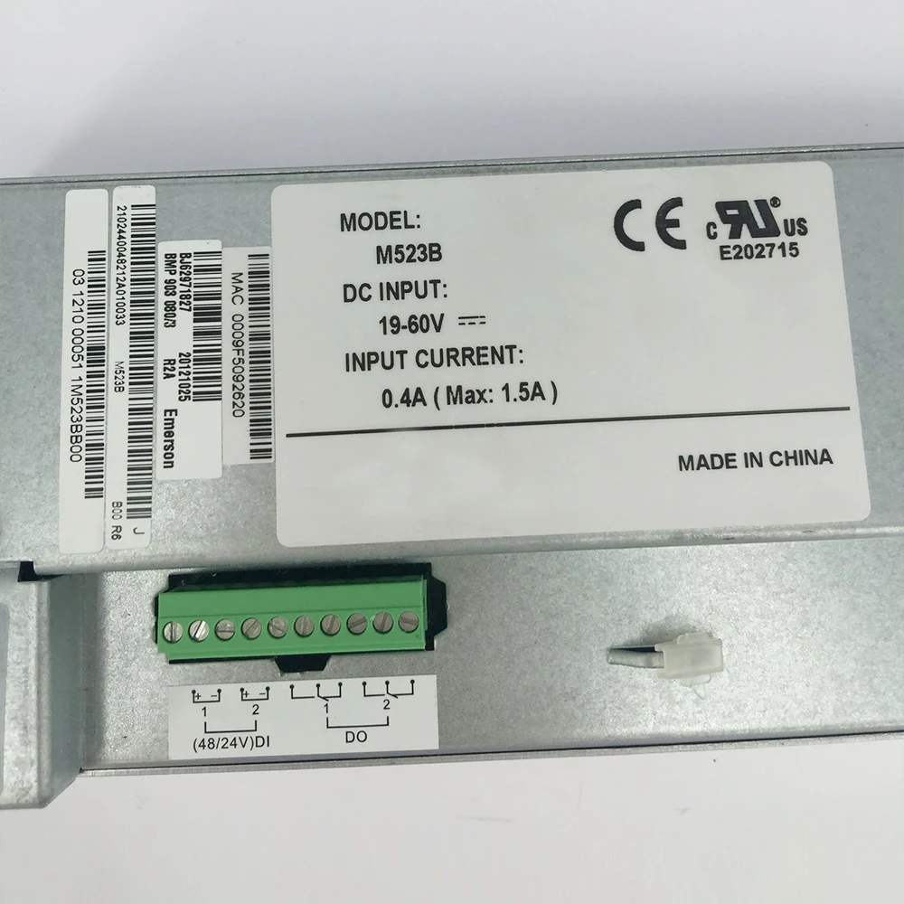M523B For Emerson Power Monitoring Module NetSure211 C23 Fully Tested 6 M523B For Emerson Power Monitoring Module NetSure211 C23 Fully Tested - Image 4