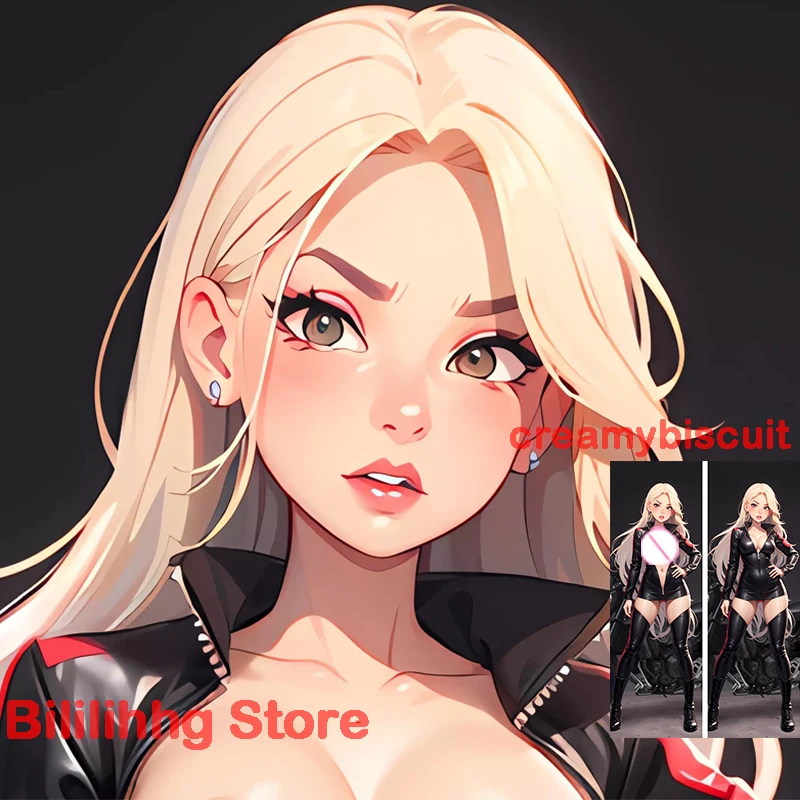 

Подушка для тела Dakimakura с двусторонним принтом в стиле аниме креамибисквит, наволочка для взрослых