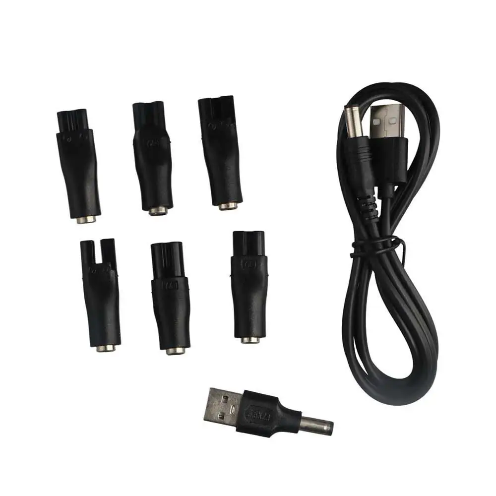 Electric Shaver Hair Clippers Charger Replacement USB Adapter Power Cord USB Charging Plug Cable