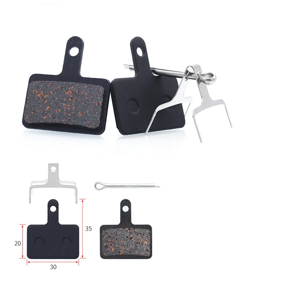 

Brake Pads Disc Brake Pad 35*30mm Accessories Bicycle Copper Fiber High Temp Resistance Parts Replacement Stable