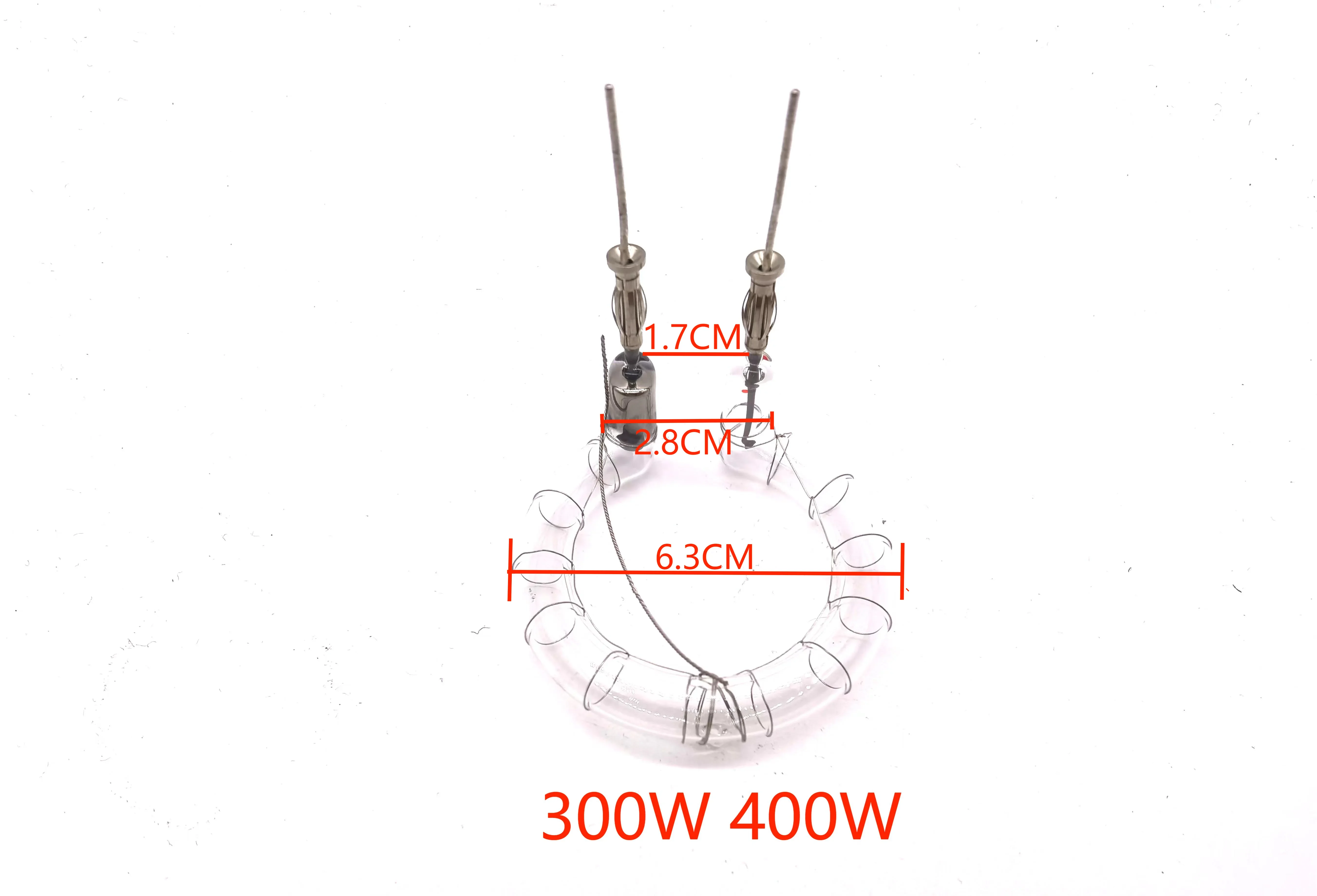 1 Tube Flash Annulaire Au Xénon 300 W 400 W 5 500 K