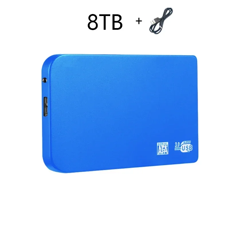 High-Speed 128TB SSD External Storage Enclosure with USB 3.0 Connection