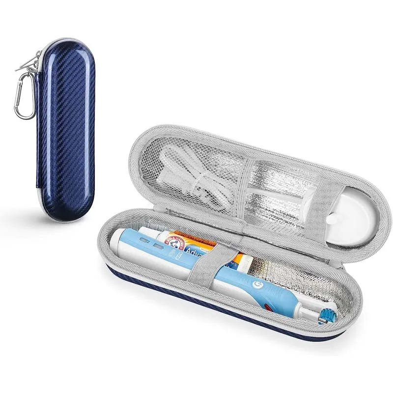 1 Pcs Travel Case for Electric Toothbrush Portable Hard Protective Storage Bag with Accessories Storage toothbrush case,toothbrush storage box