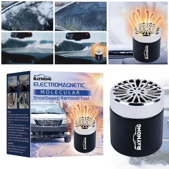 Neuwagen Windschutz scheibe Entfroster Enteiser Frostschutz Schnee räumer  elektro magnetische molekulare Auto Mikrowelle molekulares Enteisungs  instrument - AliExpress