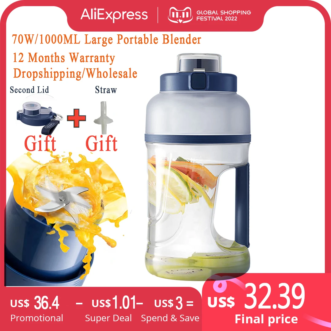 https://ae01.alicdn.com/kf/S499d95b070f54504a79e1dd1033eff08O/Portable-Blender-Bottle-70W-Powerful-Fresh-Juice-Blender-1000ML-2-In-1-Accompanying-Cup-Orange-Juicer.jpg