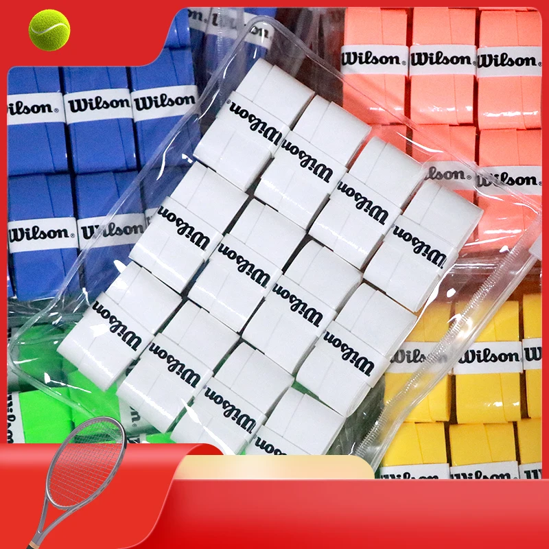 15/30/100/60 pcs Sticky Overgrip For Padle Racket Beach Tennis Pickleball Racket Tennis Badminton 2024 W Profile free shipping 15 30 60 100 pcs sticky overgrip for padle racket beach tennis pickleball racket tennis badminton 2024 w profile