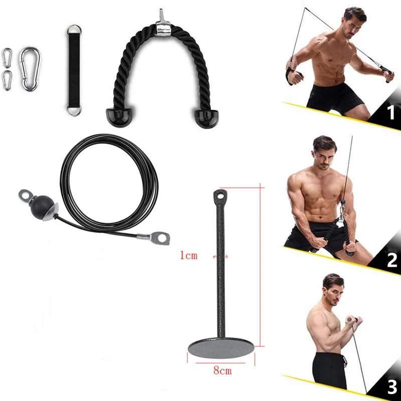Triceps Training Resistance Bands Tricep Rope Training Rope Pull Down