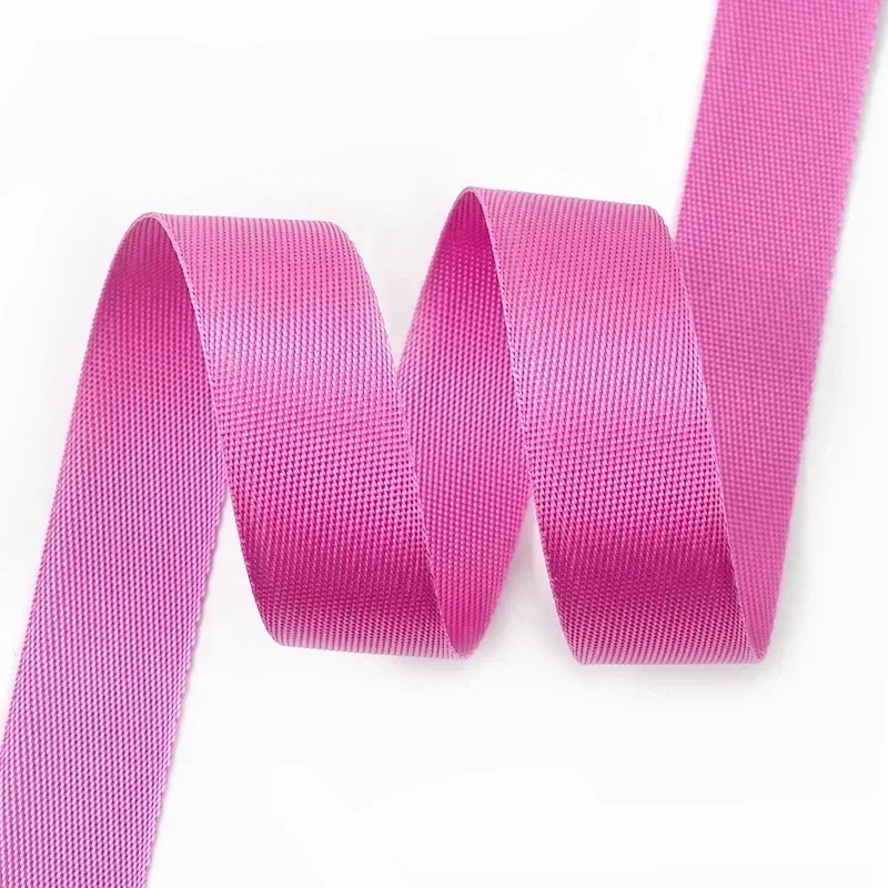 Versatile Nylon Webbing Strap - Decorative Ribbon for Crafting and Accessories