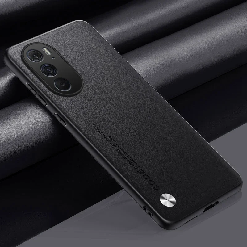 Luxury Matte Silicone and PU Leather Full Protection Phone Case Cover