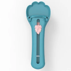 Multifunctional Cat Feeding Spoon for Wet Food and Liquid Treats (E)