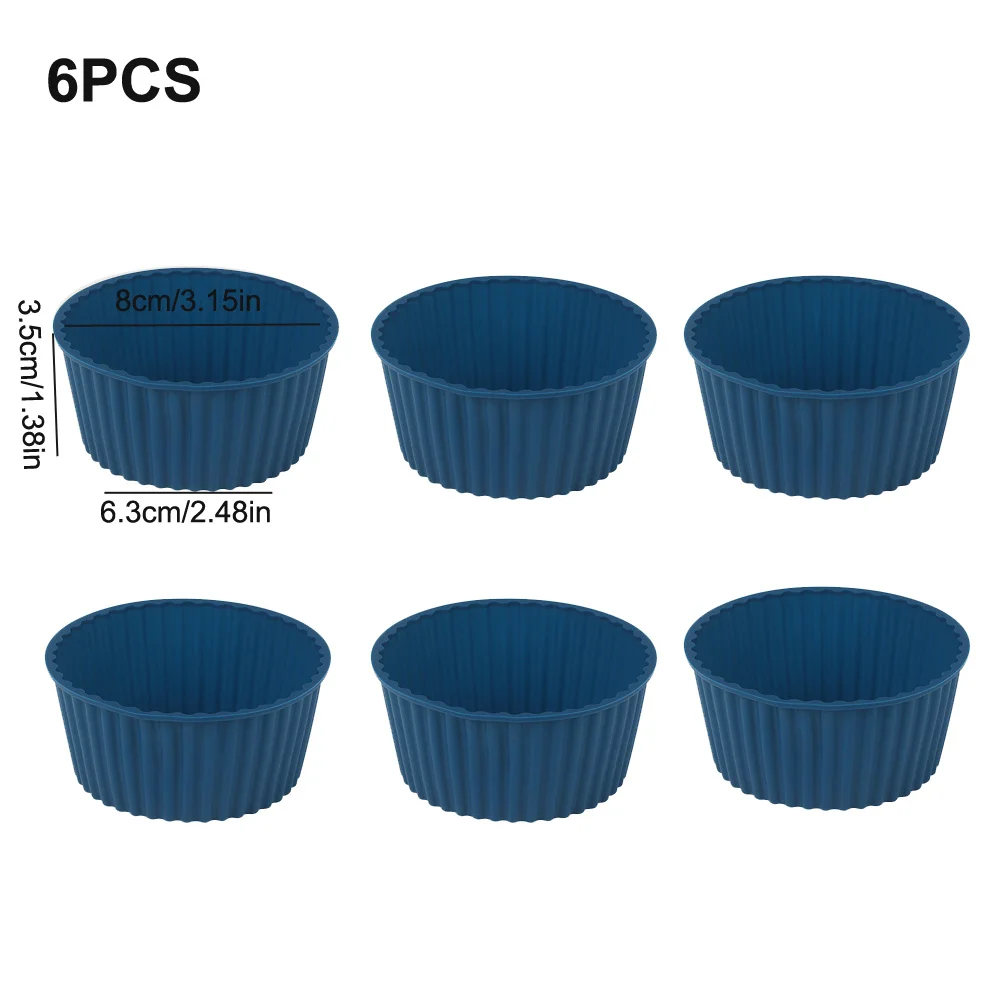 قالب كعكة من السيليكون وعاء مقلاة هوائية قابل لإعادة الاستخدام فرن منزلي كعكة بودنغ قالب خبز ملحقات خبز المطبخ