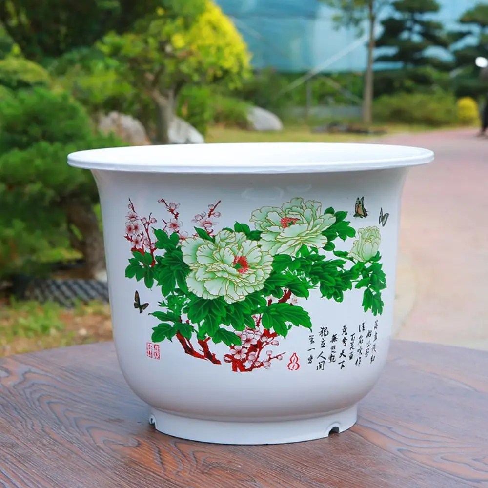 Resin Decorative Flower Pot 2