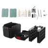 10/15/20 Cores Plastic Li-ion Battery Case Storage Box Shell PCB Charging Board Shell Box Protective Plate Sleeve Power Tool 5
