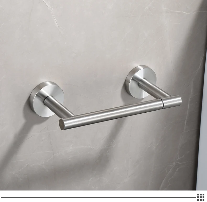 Description Picture 2 of itemSelf Adhesive Toilet Paper Holder Brushed Gold Stainless Steel Square Tissue Holder For Bathroom Storage Wc Accessories